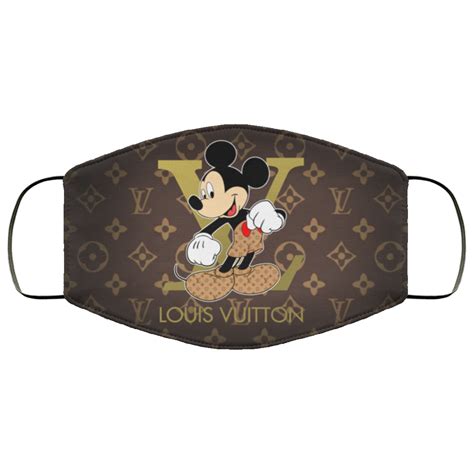 louis vuitton mickey mouse face mask|Louis Vuitton face mask price.